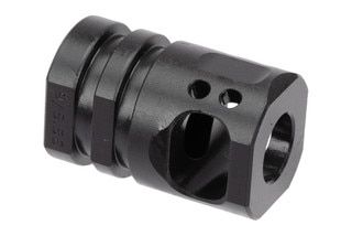 Single port muzzle brake, nitride.